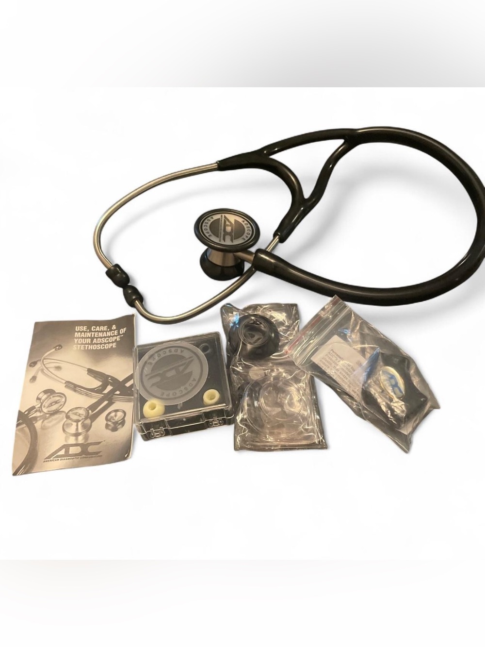 American Diagnostic Corporation stethoscope with accessories #medical #auscope